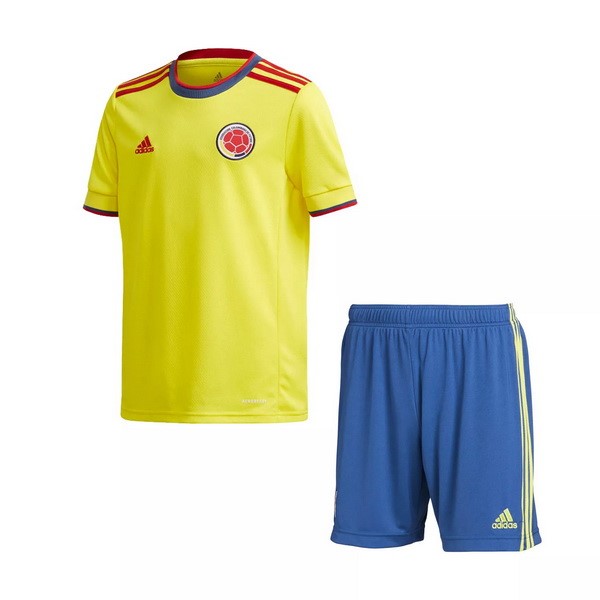 Camiseta Colombia Replica Primera Ropa Niño 2021 Amarillo